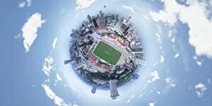 Planet Earth Gallery: 360┬░ View above Stadium Merdeka in Kuala Lumpur, Malaysia