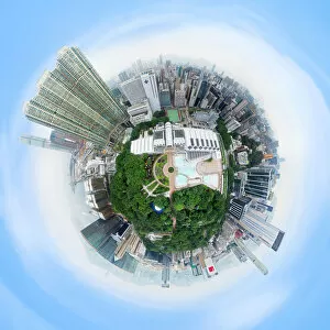 Images Dated 24th August 2015: 360A' View of Kowloon Park, Hong Kong