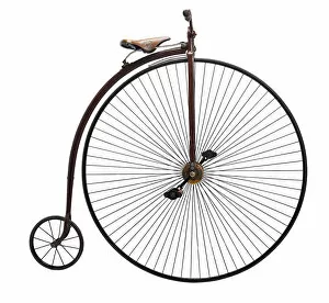 Images Dated 26th February 2014: 48 inch, cutout, cutoutfacet, high wheel, high wheeler, nobody, ordinary, penny farthing