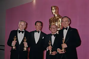 Huty35628 Prints: 49th Academy Awards - Press Room