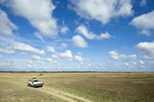Images Dated 28th November 2011: 4x4, barren, cloud, color image, colour image, day, daytime, desert, dirt track, elevated view