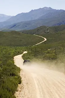 Dirt Road Prints: 4X4, Car, Color Image, Day, Dirt, Dirt Road, Dust, Getting Away From It All, Journey