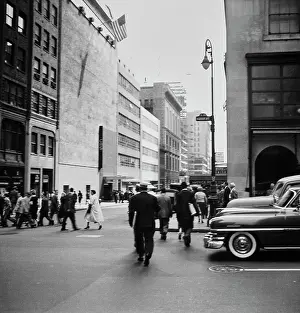 Huty38029 Prints: 52nd Street And Madison Avenue, NYC