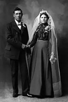 540, adults, black & white, bride, brunette, black and white, caucasian, ceremony