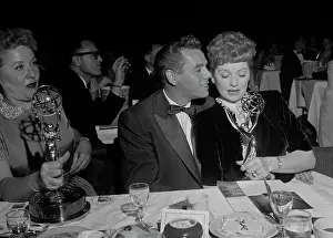 6th Emmy Awards - Vivian Vance, Desi Arnaz & Lucille Ball
