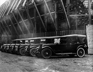 Roaring Prints: 7 Packards All In A Row