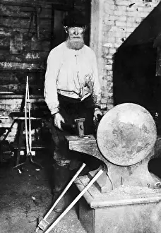 Anvil Prints: 80 Year Old Smithy