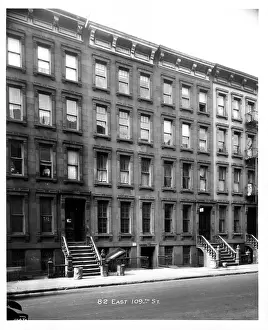 Lac0049 Prints: 82 East 109th Street In New York City, New York