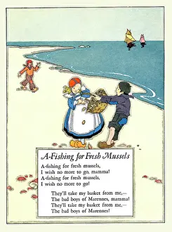 Mussels Prints: A-Fishing for Fresh Mussels