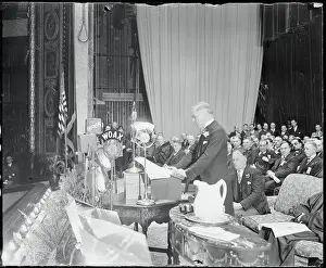 Trenton Prints: A. Harry Moore at Podium