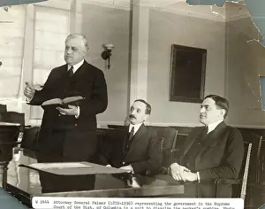 A. Mitchell Palmer in Supreme Court