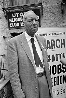 Philip Randolph Prints: A. Philip Randolph Standing 3/4 Length