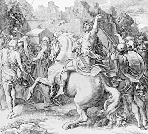 Jericho Prints: A. Stohuber--Joshua Riding on His Horse