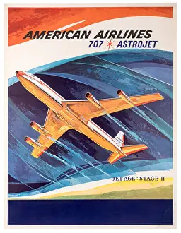 AA 707 Astrojet Poster