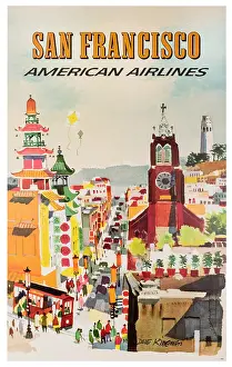 AA San Francisco Street Poster