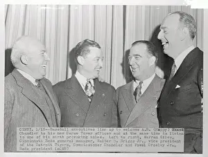 Cincinnati Prints: A.B. Chandler with Executives