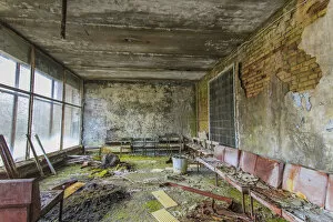 Images Dated 2nd March 2014: Abandoned Hospital in the Chernobyl zone, Pripyat