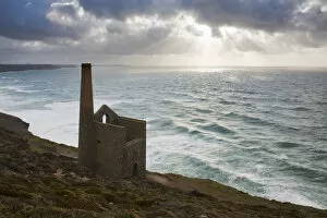 David Clapp Photography Gallery: Abandoned tin mine at Wheal Coates, St Agnes Head, Cornwall