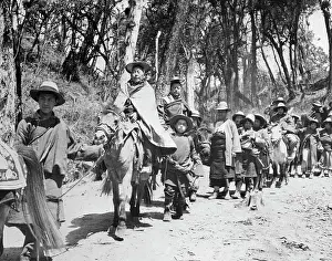 Pony Prints: Abbot of Tibet Leading Caravan