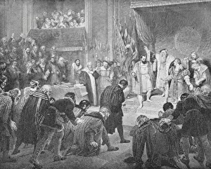 Subservience Prints: Abdication of Sweden's Gustavas I Vasa