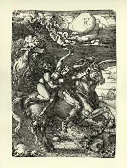 Images Dated 5th November 2013: Abduction of Proserpine on a Unicorn