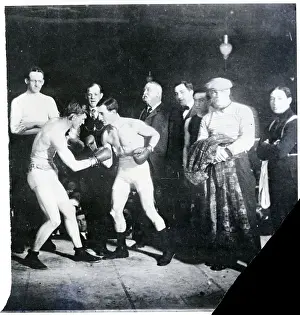 Abe Attell & Battling Nelson Boxing