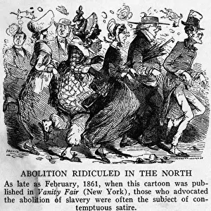 Abolitionists Being Pummeled By Objects