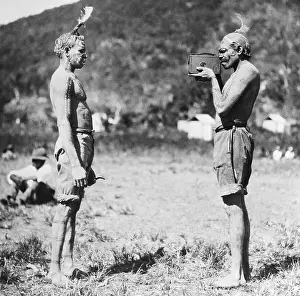 Photographing Prints: Aborigine Photographing Fellow Tribesman