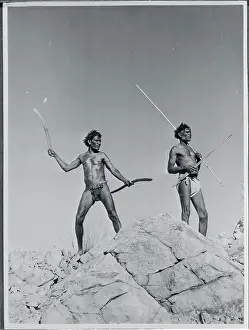 Aborigines with Weapons