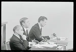 Abraham Beame and Opponents on Direct Line