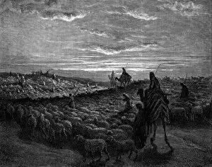 People Traveling Collection: Abraham journeys to Canaan