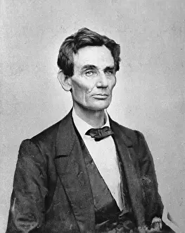 1860s Prints: Abraham Lincoln Without Beard