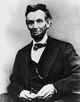 Images Dated 12th June 2018: Abraham Lincoln Portrait