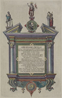 Hemera Collection: abraham ortelius, abrahami ortelii, antique, architecture, archival, atlas, biography