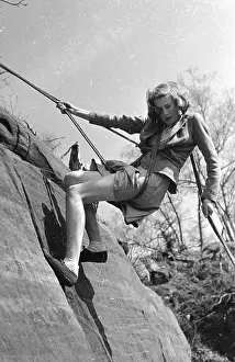 Sporting Prints: Abseiling