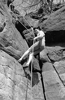 Abseiling
