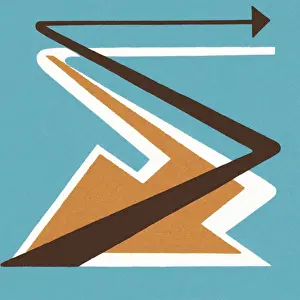 Abstract Arrow Pattern