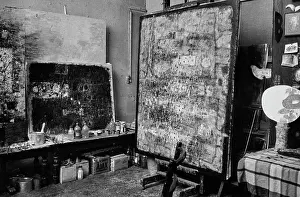 Abstract Art In Studio
