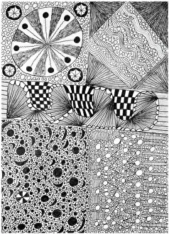 Object Prints: Abstract Drawing (Disegno astratto)