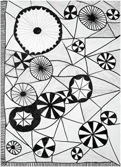 Object Prints: Abstract Drawing (Disegno astratto)