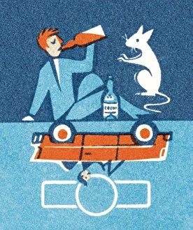 Pest Collection: Abstract drinking motif