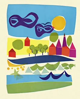 Abstract Lanscape