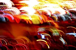 Night Time Prints: Abstract light painting