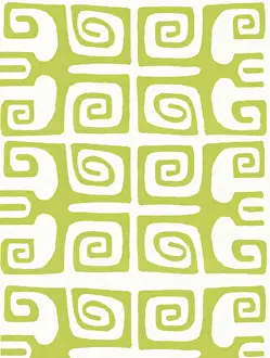 Curled Up Prints: Abstract Pattern