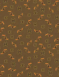 Brown Background Prints: Abstract pattern