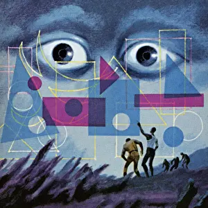 Weird Prints: Abstsract Eyes in the Sky