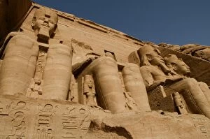 Images Dated 5th October 2008: Abu Simbel temple