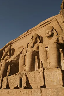 Images Dated 5th October 2008: Abu Simbel temple