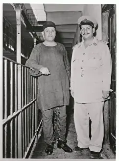 Abul-Kheir Naguib by Prison Cell