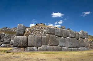 Images Dated 2nd August 2015: Acheological site of Saqsaywaman, Peru